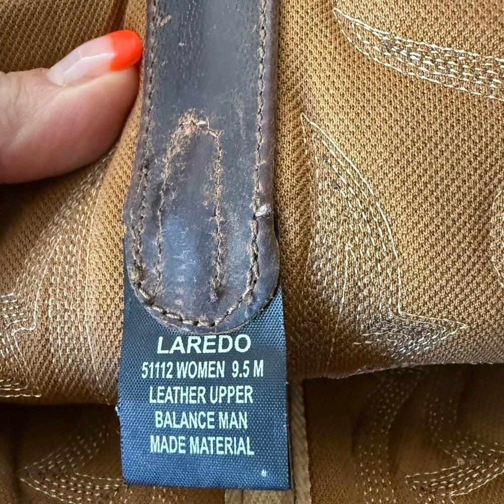Laredo Women's Maddie 51112 Brown Western Boots- Size 9.5 - Picture 11 of 16